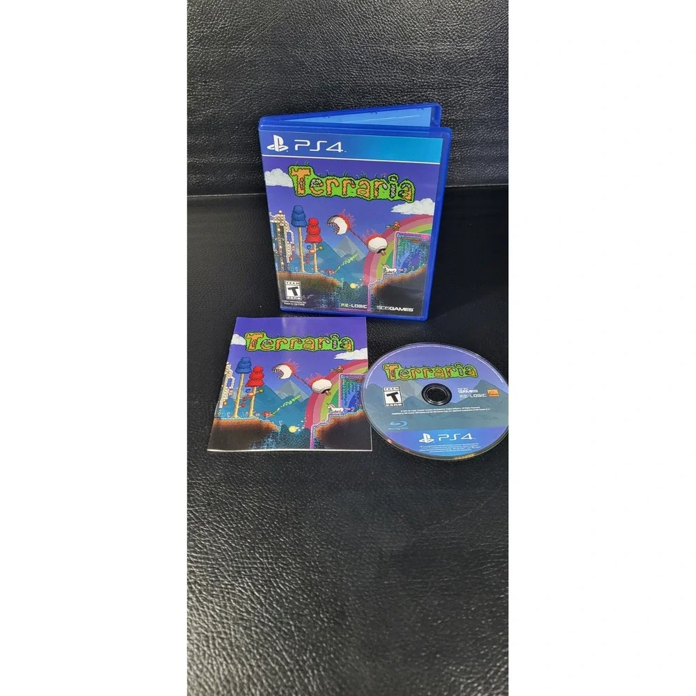 Terraria Sony PlayStation 4 PS4 2014 505 Games Action Adventure Sandbox Disc